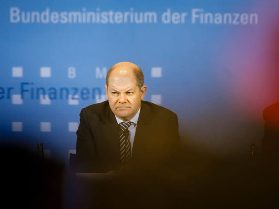 Bundesfinanzminister Olaf Scholz