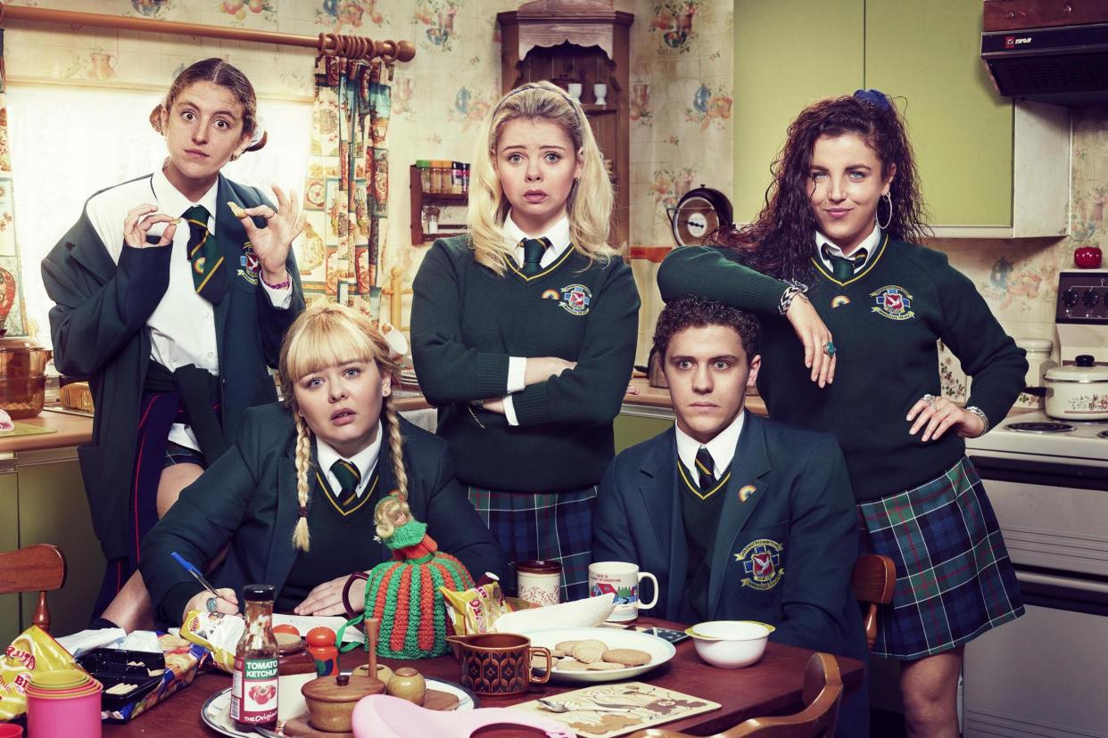 Fresh air: Derry Girls balances the madness of adolescence with the turbulence of the Troubles: Channel 4 / Adam Lawrence