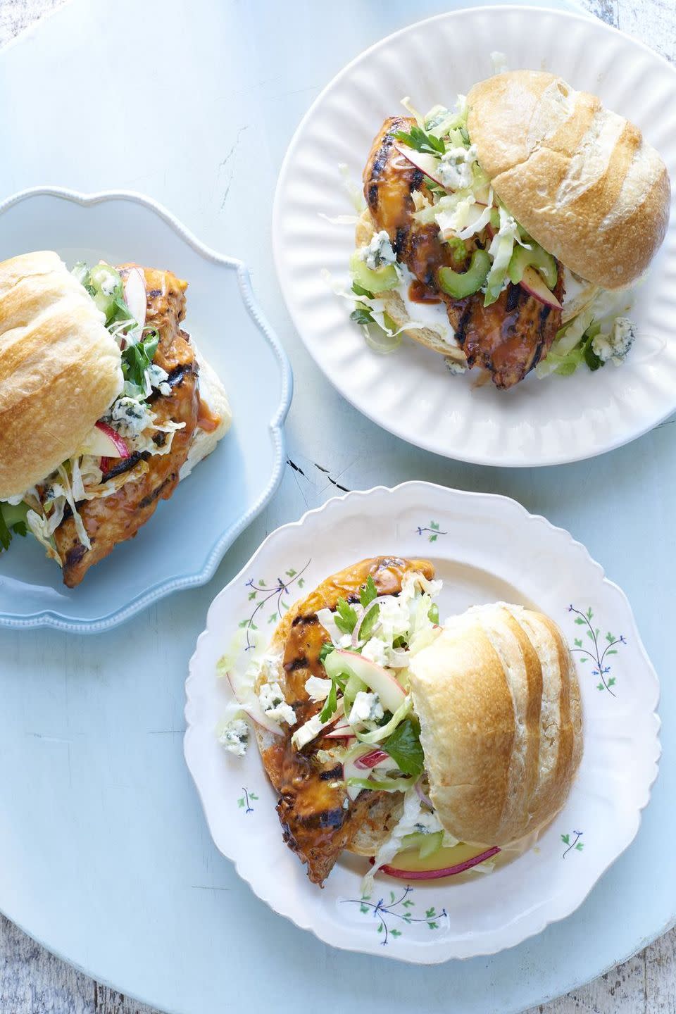 Grilled Buffalo Chicken Sandwiches