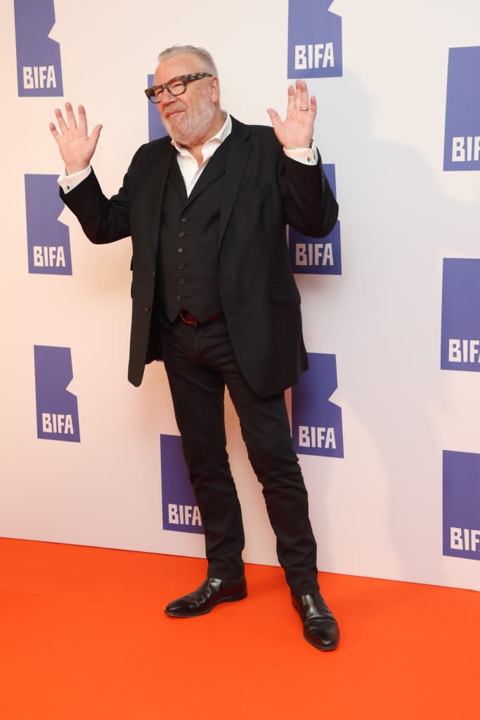 Dec. 3, 2023: Ray Winstone attends the 26th British Independent Film Awards in London. Getty Images