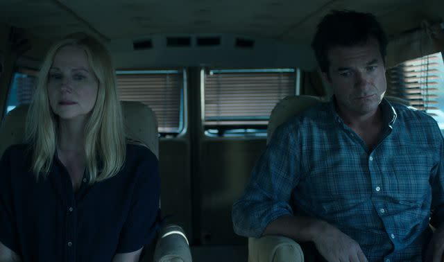 Courtesy Of Netflix Laura Linney and Jason Bateman on 'Ozark'