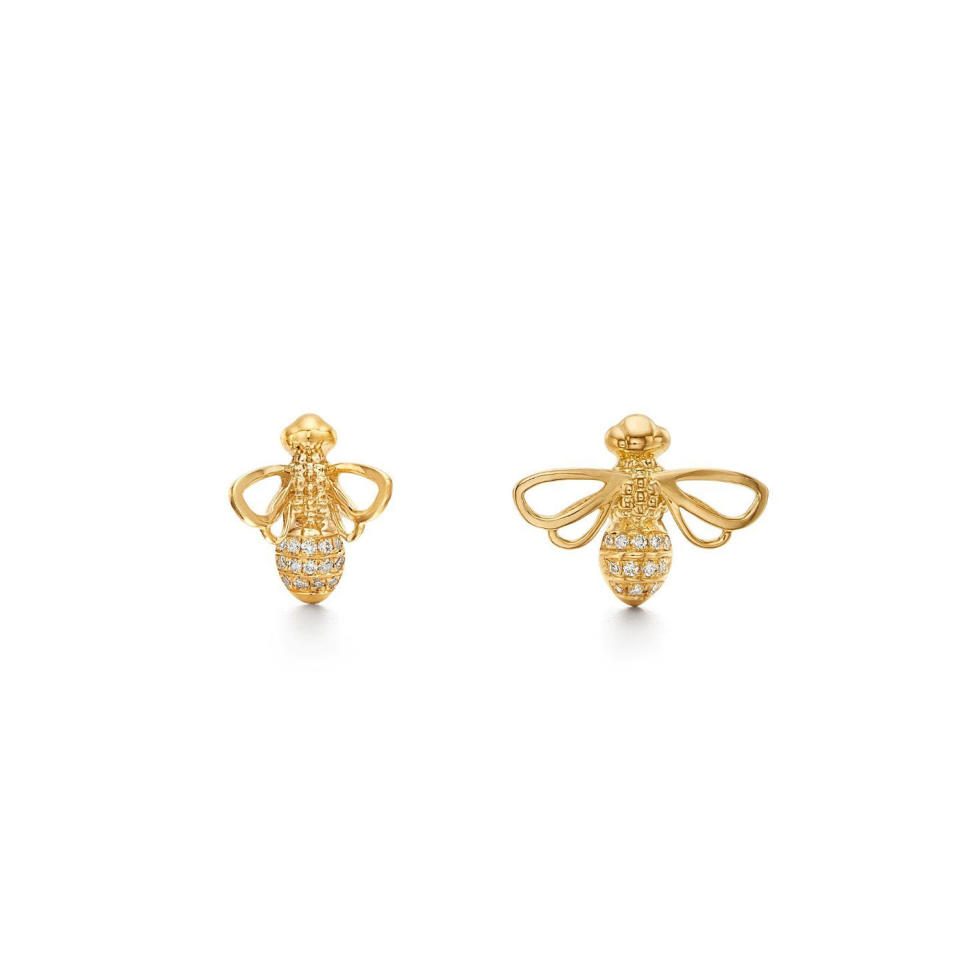 <p><a href="https://templestclair.com/collections/the-earrings/products/18k-bee-earrings?variant=12503790649449" rel="nofollow noopener" target="_blank" data-ylk="slk:Shop Now;elm:context_link;itc:0;sec:content-canvas" class="link ">Shop Now</a></p><p>18K Busy Bee Earrings</p><p>templestclair.com</p><p>$2100.00</p>