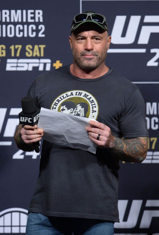 Joe Rogan apologizes for using the N-word on his podcast