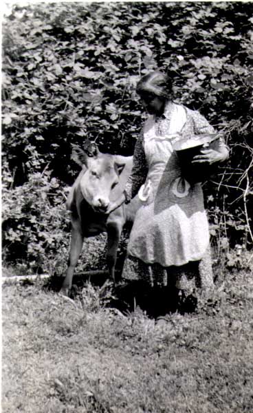 Marie Stark-Wallace was born on Salt Spring Island in 1867 to Sylvia and Louis Stark. In her early 90s, she learned how to type and wrote out her family's history to be preserved for future generations. 