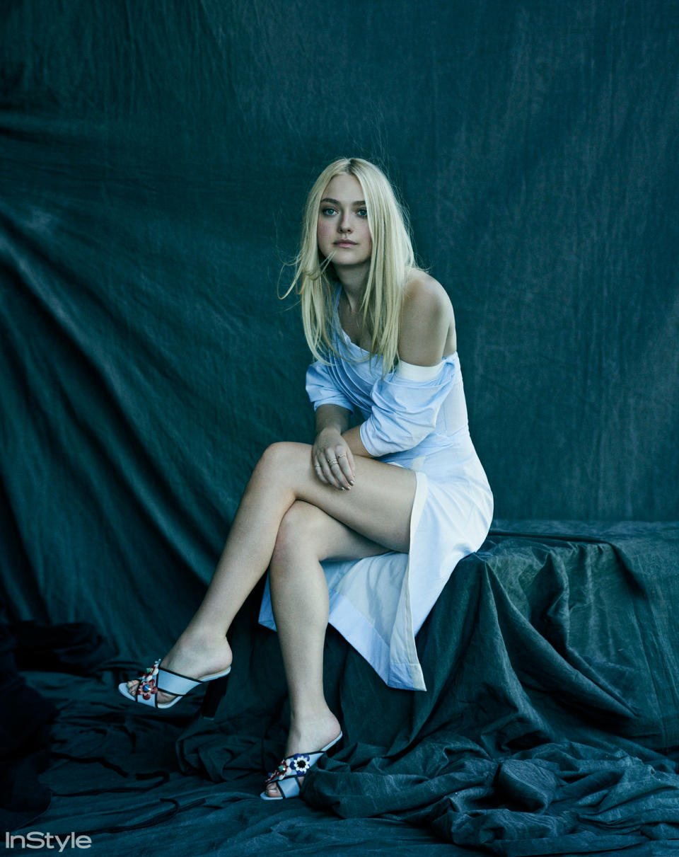 Dakota Fanning of  
 American Pastoral 