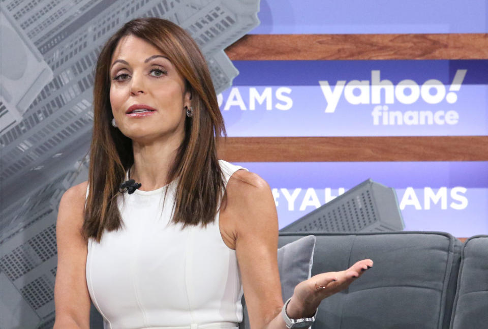 NEW YORK, NEW YORK - OCTOBER 10: TV Personality Bethenny Frankel attends the Yahoo Finance All Markets Summit at Union West Events on October 10, 2019 in New York City. (Photo by Jim Spellman/Getty Images)