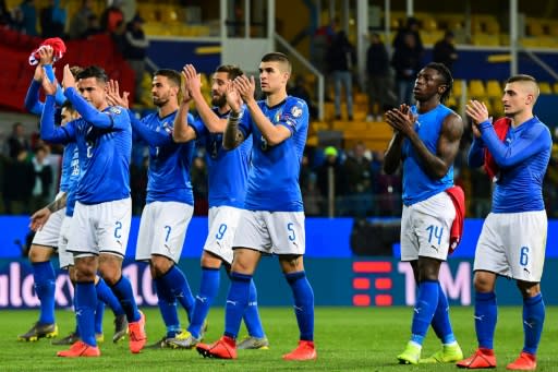 Italy are top of Euro 2020 qualifying Group J with two wins from two games