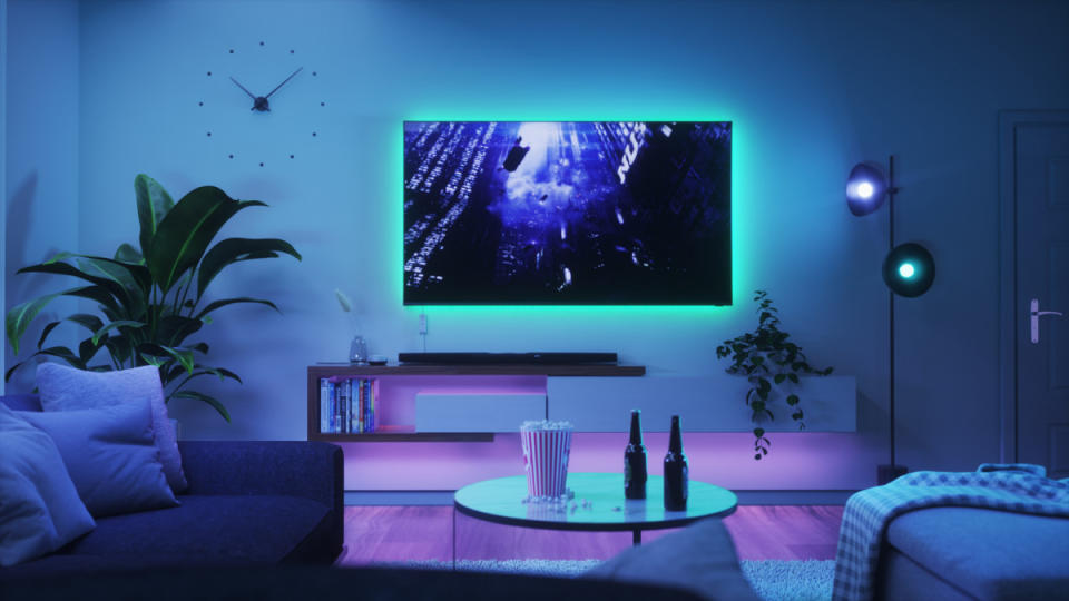 <p>Nanoleaf</p><p>“Nanoleaf’s Essentials are our Lightstrips and Smart Bulbs that bring millions of RGB combinations to your everyday spaces," shares Chu. "Our Essentials seamlessly integrate with your Smart Home, and they include a Circadian Lighting feature that detects and syncs up with the color temperatures around you. The Essentials work with Matter, which offers easy integration with even more of your favorite smart home products”</p><p><strong><a href="https://clicks.trx-hub.com/xid/arena_0b263_mensjournal?event_type=click&q=https%3A%2F%2Fgo.skimresources.com%2F%3Fid%3D106246X1740122%26url%3Dhttps%3A%2F%2Fnanoleaf.me%2Fen-US%2Fproducts%2Fessentials%2F&p=https%3A%2F%2Fwww.mensjournal.com%2Fpursuits%2Fhome-living%2Flighting-trends-for-the-home%3Fpartner%3Dyahoo&ContentId=ci02d0e776b000240c&author=Emily%20Fazio&page_type=Article%20Page&partner=yahoo&section=Smart%20Home&site_id=cs02b334a3f0002583&mc=www.mensjournal.com" rel="nofollow noopener" target="_blank" data-ylk="slk:SEE MATTER ESSENTIALS;elm:context_link;itc:0;sec:content-canvas" class="link ">SEE MATTER ESSENTIALS</a>:</strong> Matter Smart Bulbs from $14.99, Matter Light Strips from $34.99</p>