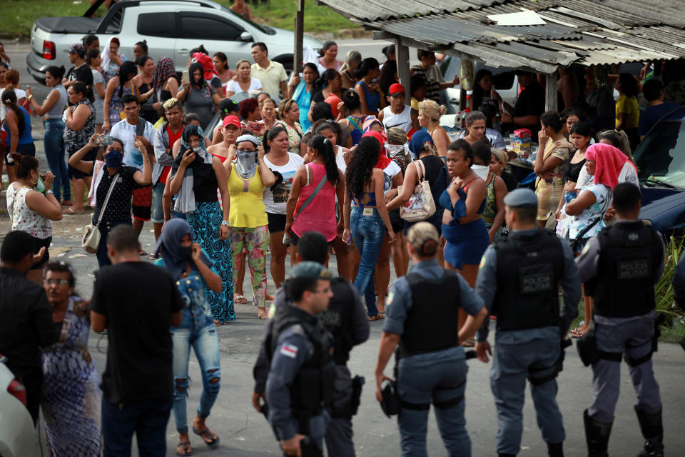 Brazilian prison riot leaves dozens dead