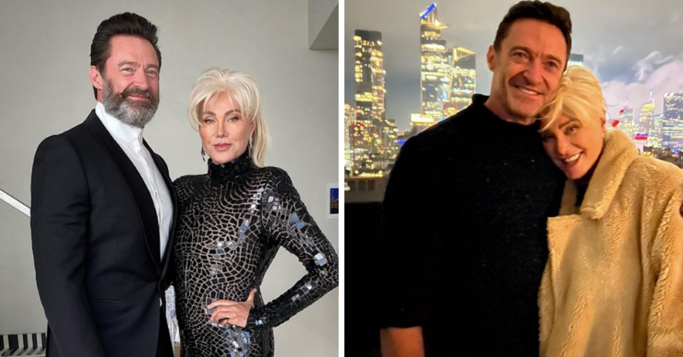 Hugh Jackman and Deborra-Lee Furness 