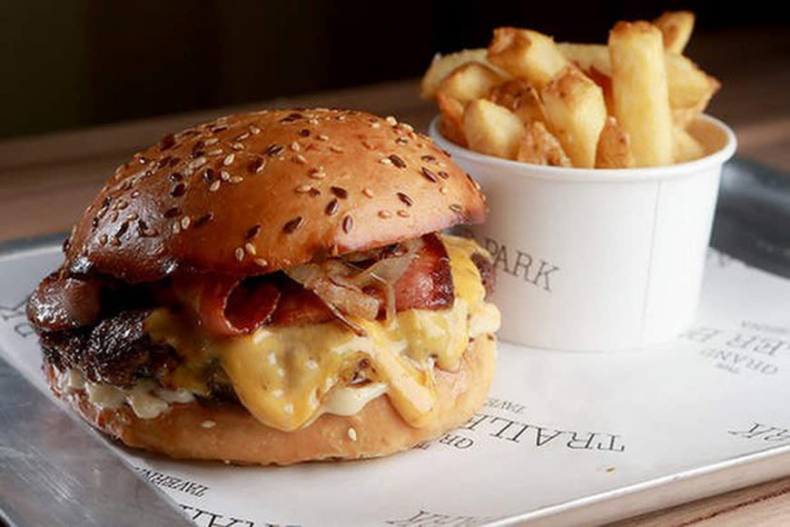 Taking out the bronze gong is Melbourne’s Grand Trailer Park . Their Atomic Burger, made from Aussie beef, America cheddar cheese, caramelised onion, chili cheese kransky, streaky bacon, BBQ sauce and truffle cayenne mayonnaise on a toasted brioche bun is sure to please any burger lover!