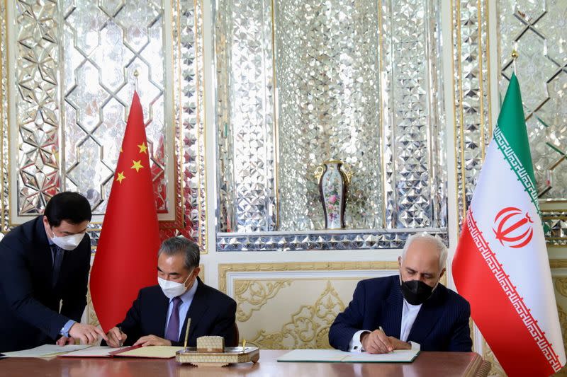 Iran, China sign 25-year cooperation agreement