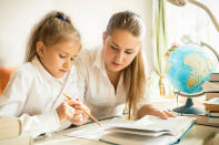 Create an environment that's conducive to studying and active learning, helping them improve their overall performance at school. The place should be well lit, decluttered, and comfortable. Try making it a family activity as well, setting a specific time for your children to study while you read or work next to them. This way your child will be more motivated to complete their homework as they realise there is someone else to share the workload even if it is unrelated to theirs.