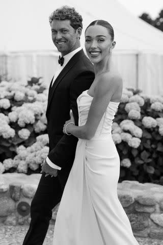 <p>Lucio Andreozzi</p> Michael Stevens and Sophia Culpo at Olivia Culpo's wedding