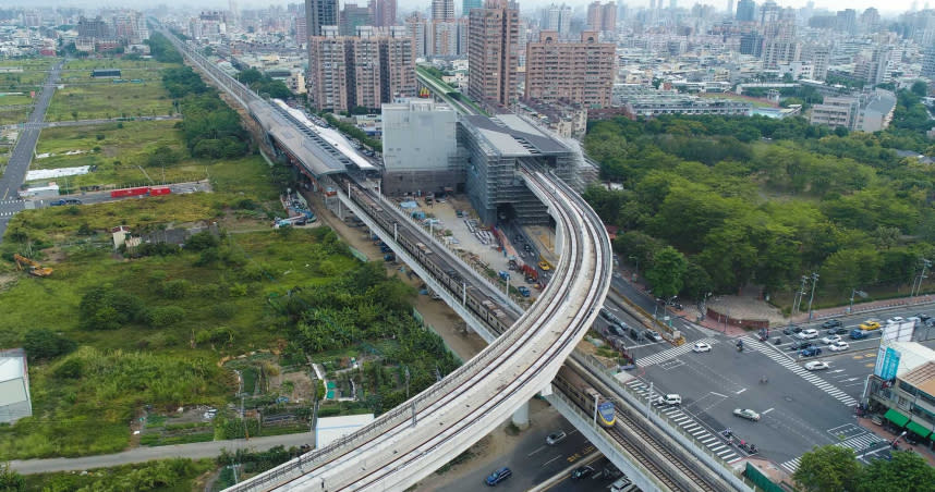 台中捷運綠線預計今年底全線通車，再加上房市景氣復甦，台中十大交易熱區房價全部上揚。（圖／中時資料庫）