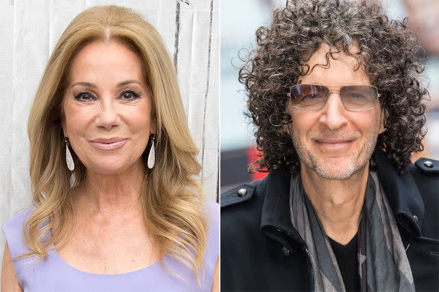 <p>Mike Pont/WireImage; Gilbert Carrasquillo/GC Images</p> Kathie Lee Gifford and Howard Stern