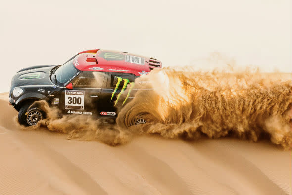 Mini racing in the Dakar Rally