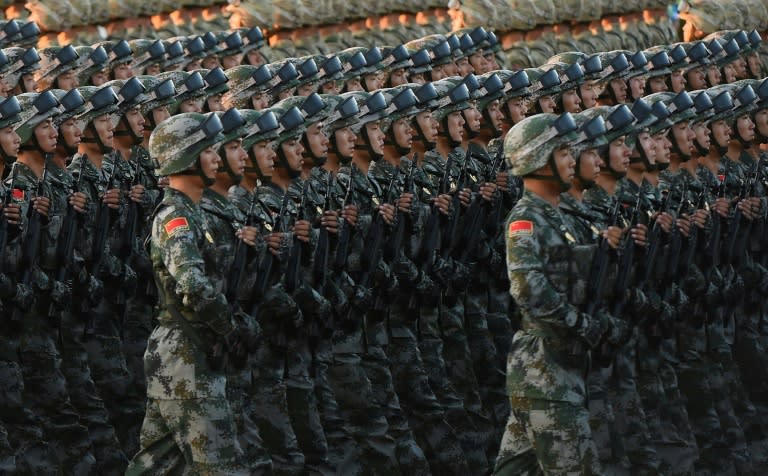 China is engaged in a decades-long build-up and modernisation of its once-backward armed forces