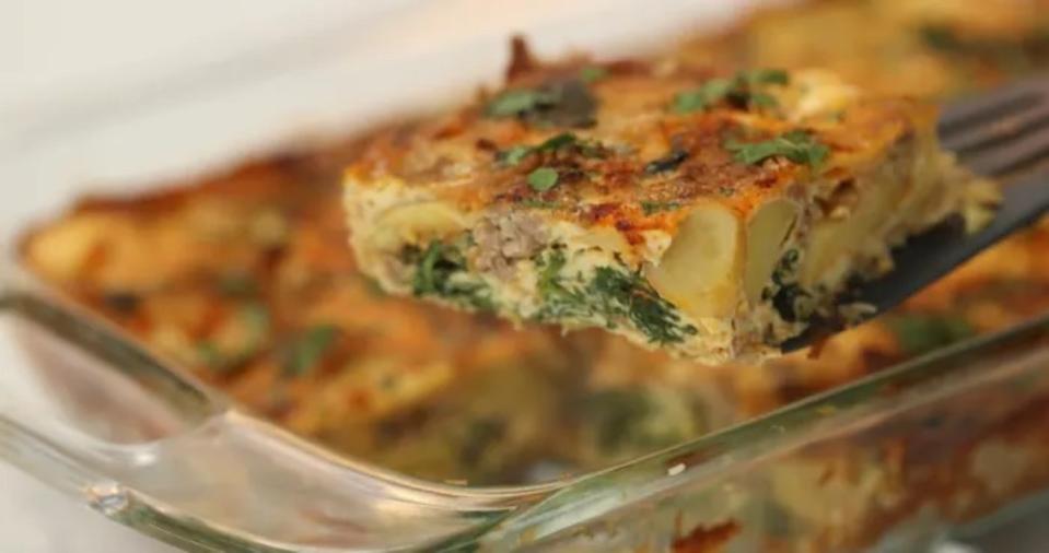 <p>Jon Ashton</p><p>Boursin fans will love being able to start their day with this tasty breakfast bake.</p><p><strong>Get the recipe: <a href="https://parade.com/1362841/parade/sausage-and-potato-casserole/" rel="nofollow noopener" target="_blank" data-ylk="slk:Easy Sausage and Potato Breakfast Casserole;elm:context_link;itc:0;sec:content-canvas" class="link ">Easy Sausage and Potato Breakfast Casserole</a></strong></p>