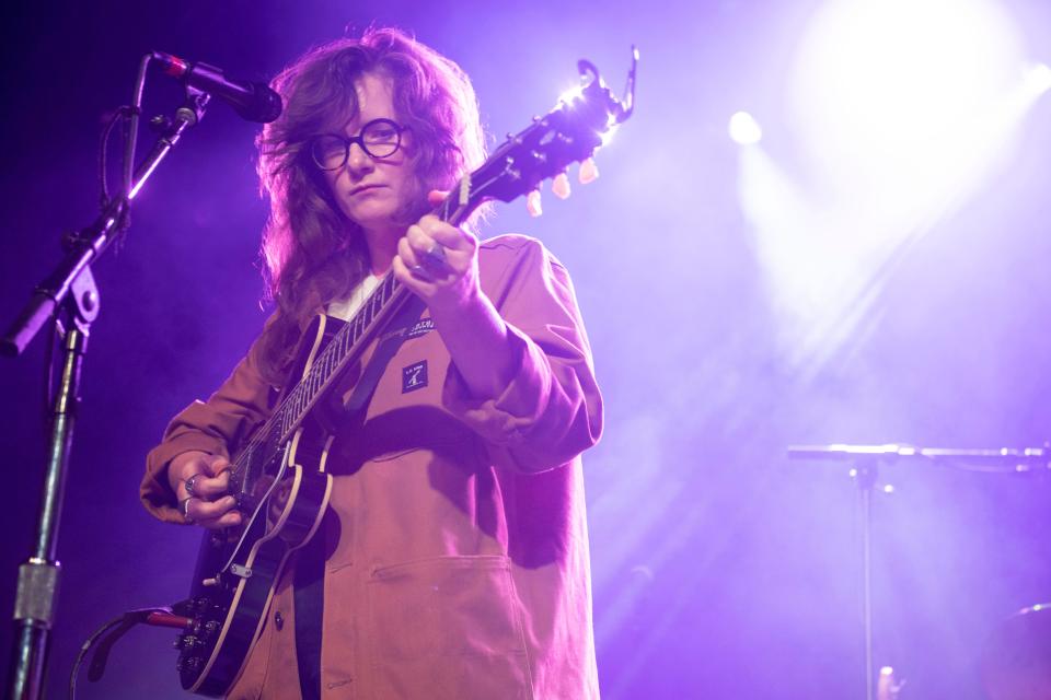 S.G. Goodman performs before Tyler Childers at Eastside Bowl in Madison , Tenn., Friday, Sept. 8, 2023.