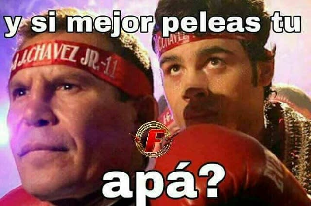 Llévese su muñeco de Canelo y Chávez Jr!