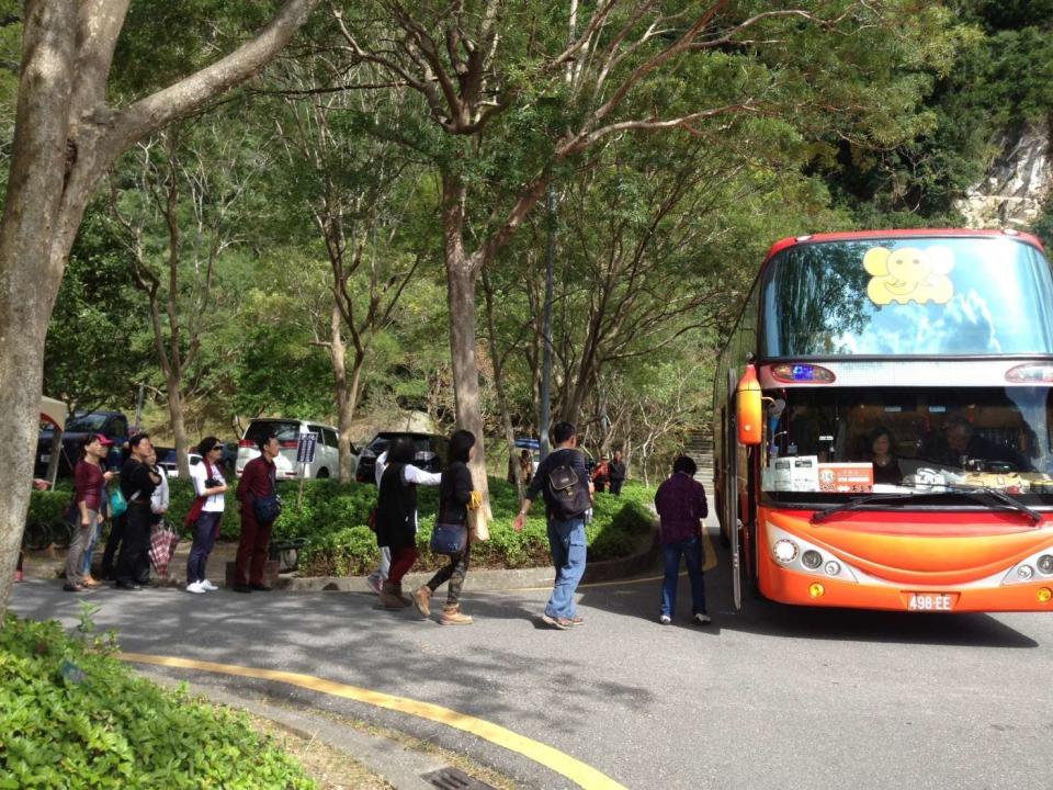 太魯閣國家公園今年春節遊園專車照常上路。   圖：太魯閣國家公園管理處／提供