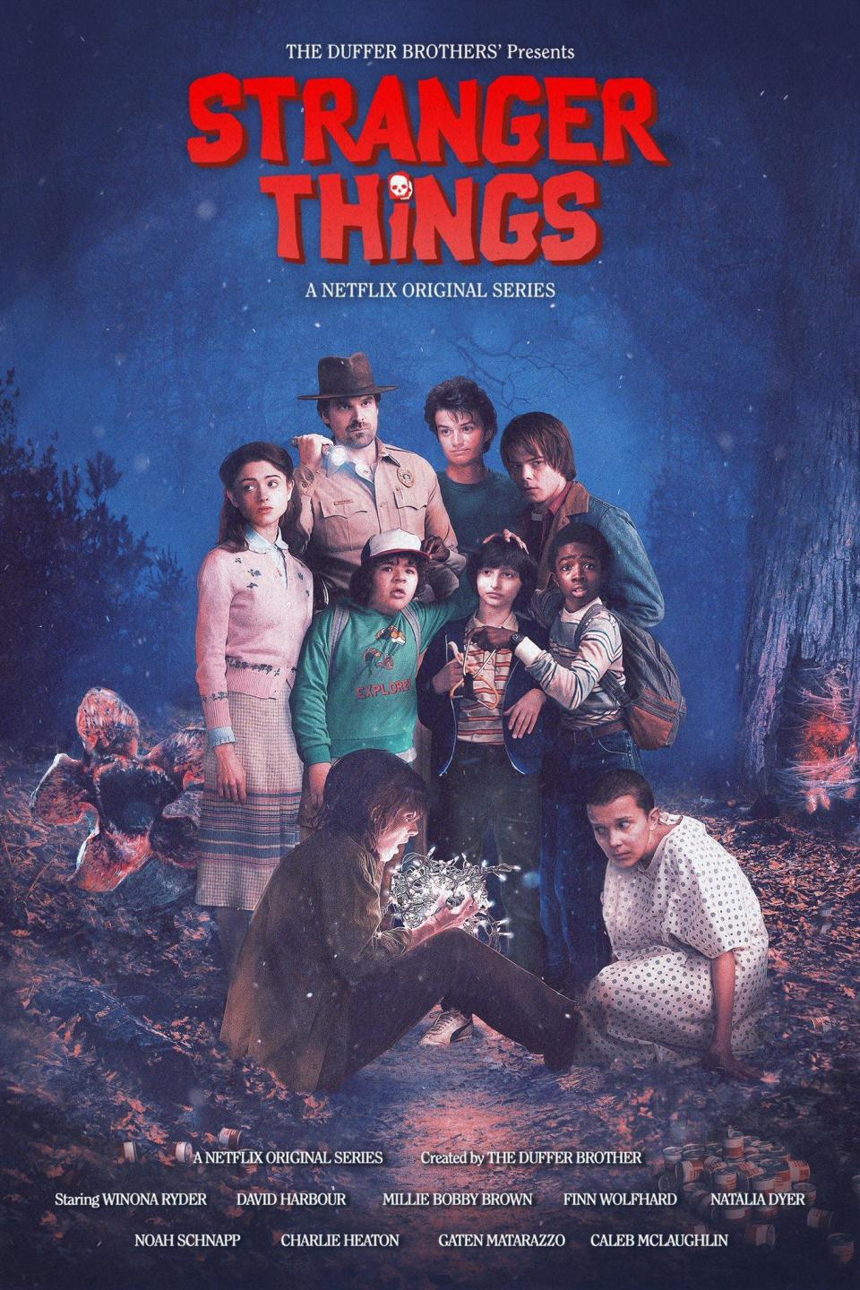 Throwback: The Goonies-style Stranger Things poster (Netflix)