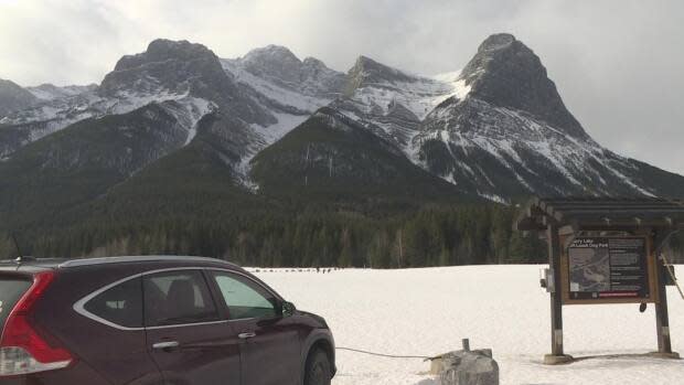 Canmore town council has approved a plan to start charging for parking at Quarry Lake Park.  (Dave Gilson/CBC - image credit)