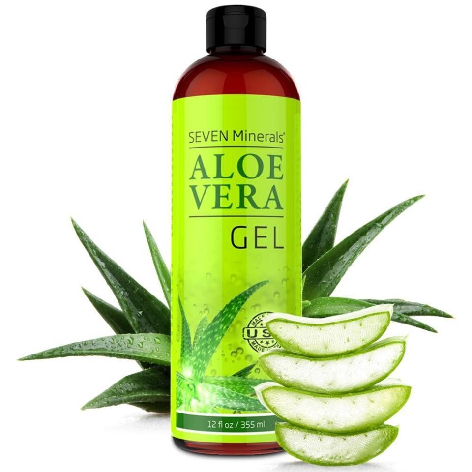 4) Organic Aloe Vera Gel