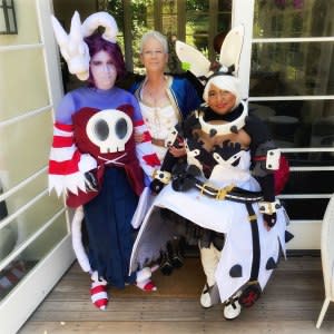 Wife Is Sweet Jamie Lee Curtis Officiates Her Daughter Cosplay Wedding