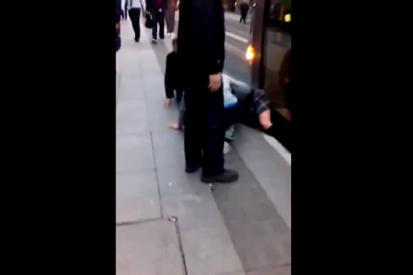 Girl dragged under Dublin tram thanks commuters for saving her life