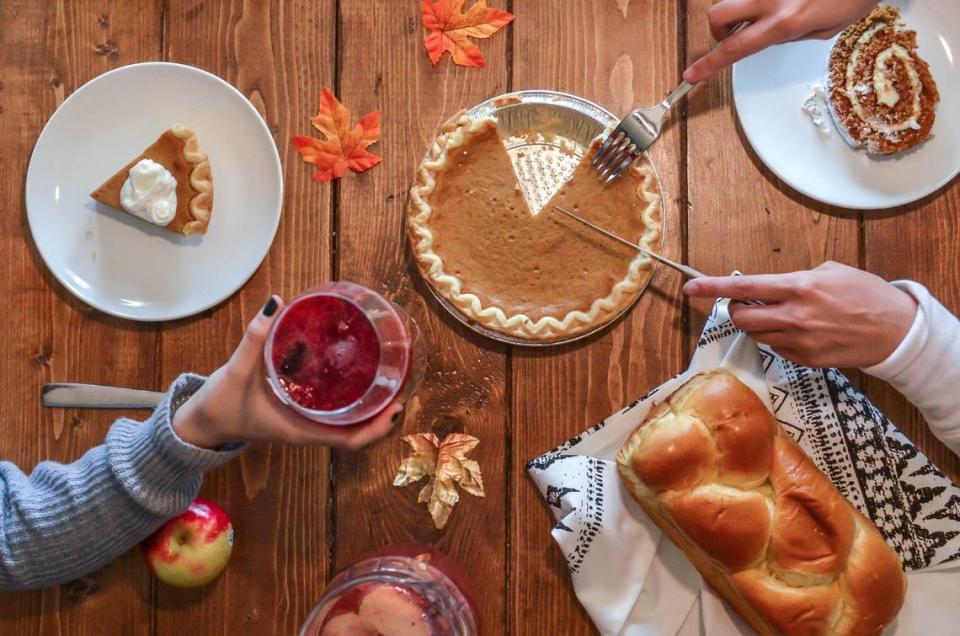 This year, Thanksgiving will be socially distanced, including the desserts.