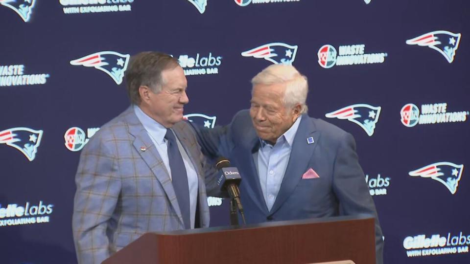 Bill Belichick and Robert Kraft