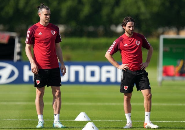 Gareth Bale and Joe Allen