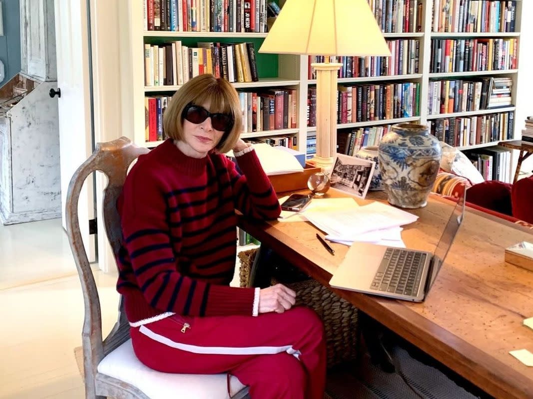 Anna Wintour: Instagram/@voguemagazine