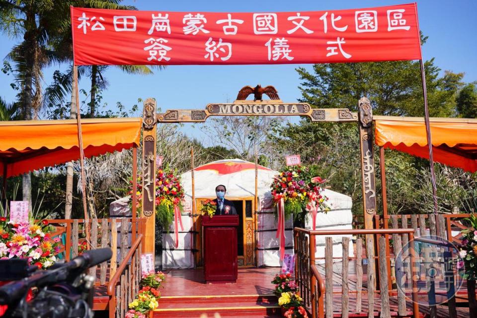 洪厚民表示為了搶疫情旅遊商機、促進台灣與蒙古國的文化交流，因此去年決定將農場改造成充滿蒙古風情的渡假村。