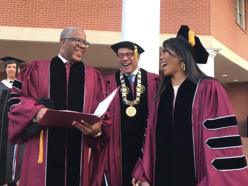 A billionaire investor has pledged to eliminate the student loan debt for everyone graduating this year from a college in the US state of Georgia, at a cost of some $40m (£31m).Robert Smith, a billionaire technology investor and philanthropist, announced to 400 graduating seniors at Morehouse College on Sunday morning that he planned on giving back to the historically black college in the form of the grants.“On behalf of eight generations of my family that have been in this country, we’re gonna put a little fuel in your bus,” said Mr Smith, the founder and CEO of Vista Equity Partners, a private equity firm that specialises in technology issues.“This is my class, 2019. And my family is making a grant to eliminate their student loans,” he continued.Mr Smith said that he hopes the graduates will “pay it forward”, and that he hopes “every class has the same opportunity going forward".Morehouse College president David A Thomas said the gift would have a profound effect on the students’ futures.“Many of my students are interested in going into teaching, for example, but leave with an amount of student debt that makes that untenable,” Mr Thomas told the Associated Press. “In some ways, it was a liberation gift for these young men that just opened up their choices.”The donation comes as the US experiences a student loan debt crisis, with the amount of debt held by former college students reaching record highs.AP contributed to this report