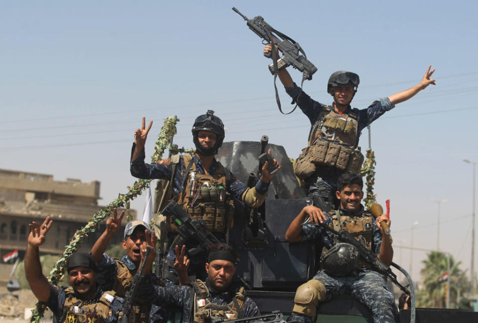 Iraq declares the end of Isis on third anniversary of declaration of caliphate