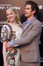 Our hearts are breaking! Emma Stone and Andrew Garfield are reportedly on a break, a source tells <em>People</em>. The cute couple and <em>The Amazing Spider-Man</em> costars were dating for three years. Apparently long distance and crazy work schedules are to blame for the alleged time apart. <em>People's</em> source said, "Emma understands his work anxieties – it's why she originally pulled out of Cabaret last year and only did it this year – but they're taking a break from seeing each other." The source added, "They're both a slave to their schedules. This time last year they were privately discussing marriage." And while it's just a break, we're hoping this one ends like Ross and Rachel on <em>Friends</em>, because they got back together! Take a look back at the cute couple in eight of their most special, public moments. <strong>WATCH: Emma Stone Says She Loves Andrew 'Very Much'</strong> <strong>1. </strong>Three years ago, they gave each other loving looks at a press conference for <em>The Amazing Spider-Man</em> in Madrid. Getty Images <strong>2.</strong> Andrew also held Emma close at the Madrid premiere. Getty Images <strong>3.</strong> In March 2014, they took this adorable candid in Sydney, Australia. Getty Images <strong>4.</strong> That same month, they looked ready for kids with this young Spider-Man in Singapore. Getty Images <strong> PHOTO: Emma Stone and Andrew Garfield Photobomb Together </strong> <strong>5.</strong> And that hand holding during Earth Hour in Singapore couldn't be sweeter! Getty Images <strong>6. </strong>Just one look like this from Andrew, and you'd be in love too! The couple stunned at <em>The Amazing Spider-Man 2</em> premiere in London. Getty Images <strong> WATCH: How These 7 Celeb Couples Really Met! </strong> <strong>7. </strong>There's no doubt Andrew made Emma laugh. At the <em>Magic in the Moonlight</em> premiere in New York City on July 17, 2014, she looks like she's having a ball with him. Getty Images <strong>8.</strong> Remember when they photobombed a fan in January? Instagram Here's to hoping this break isn't really a "break-up" for the adorable duo! Check out some of Emma's greatest ET moments in the video below.