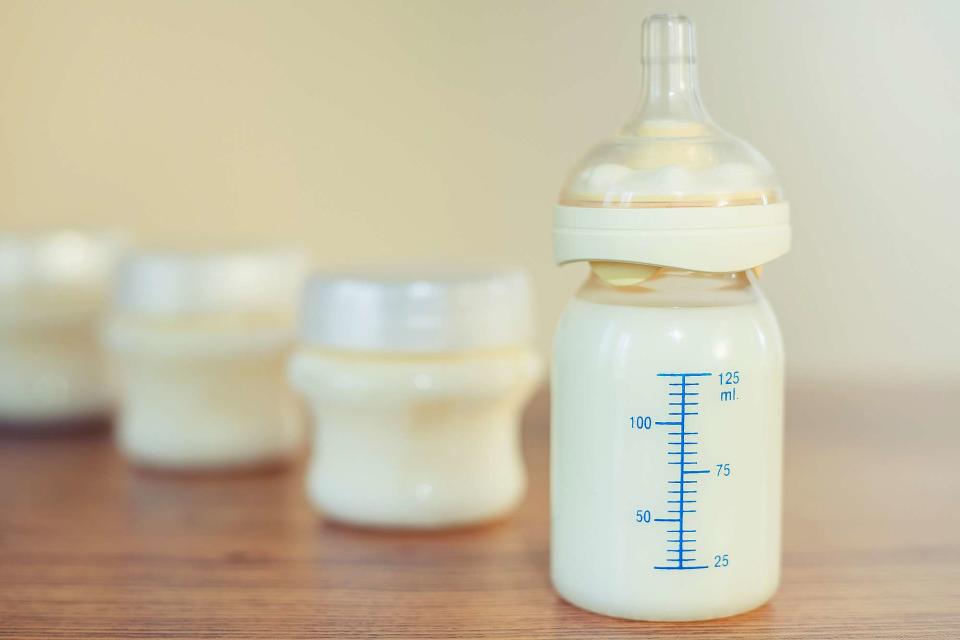 <p></p> Stock image of baby formula.