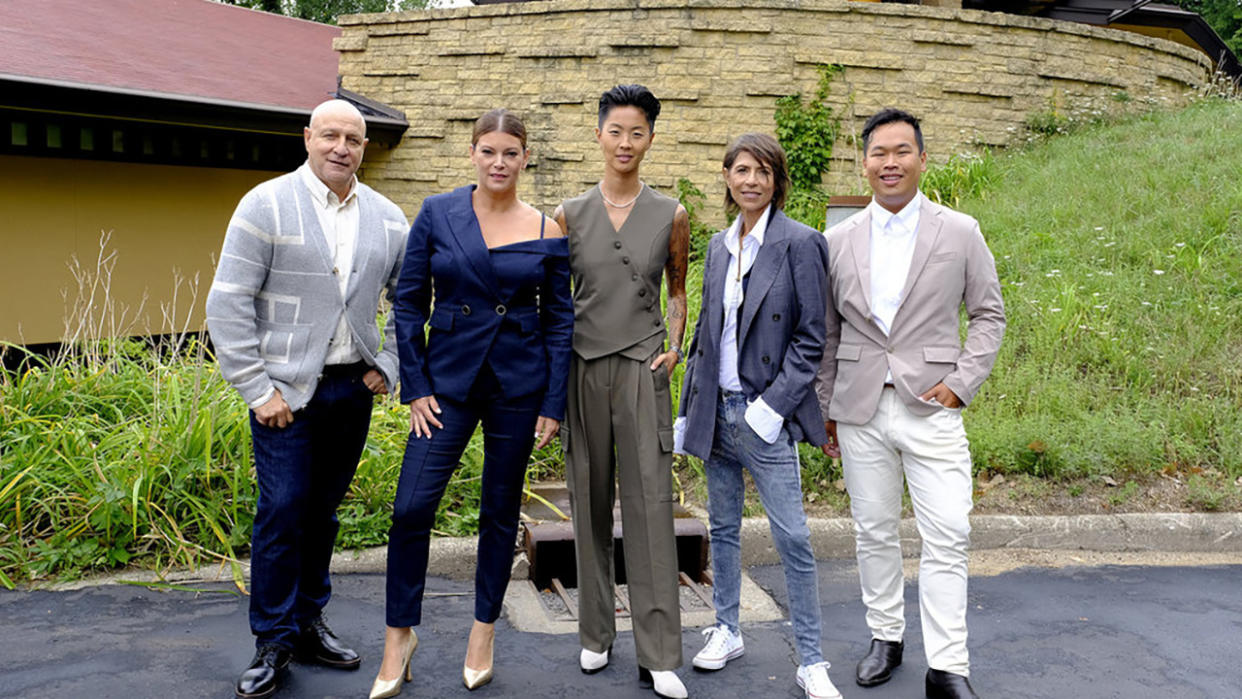  Buddha Lo guest hosts on Season 21 episode of Top Chef with Gail, Tom and Kristen. 