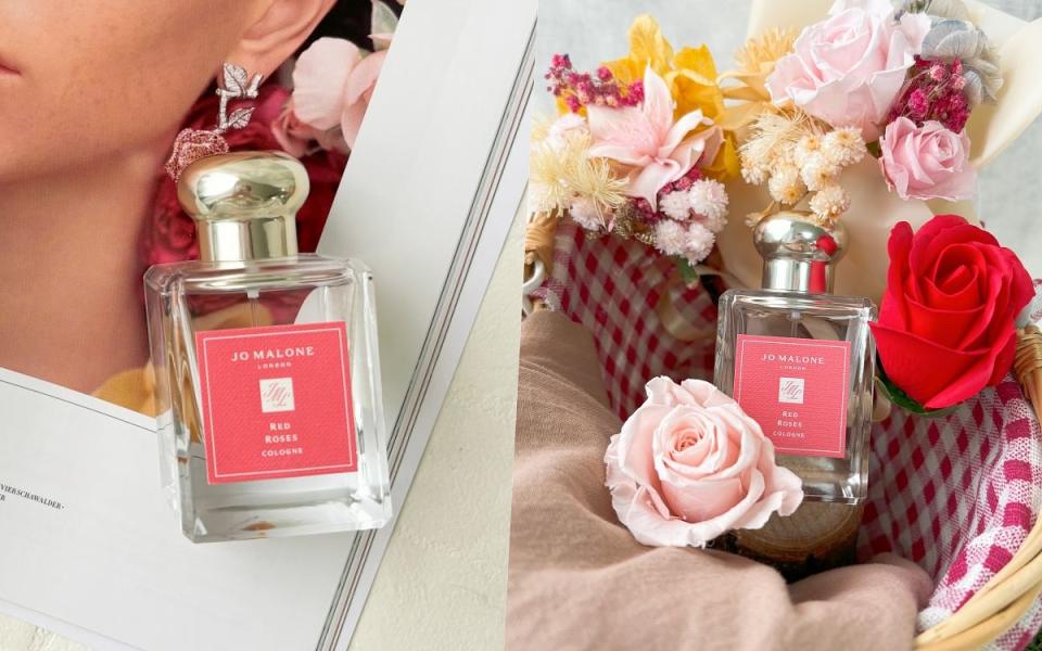 Jo Malone London 2023紅玫瑰限定版香水 50ml NT$4,050 圖片來源：LOOKin編輯拍攝