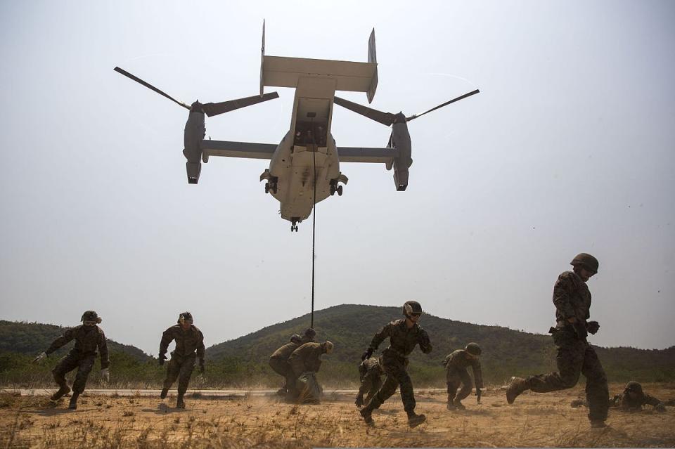 us marines osprey Cobra gold thailand