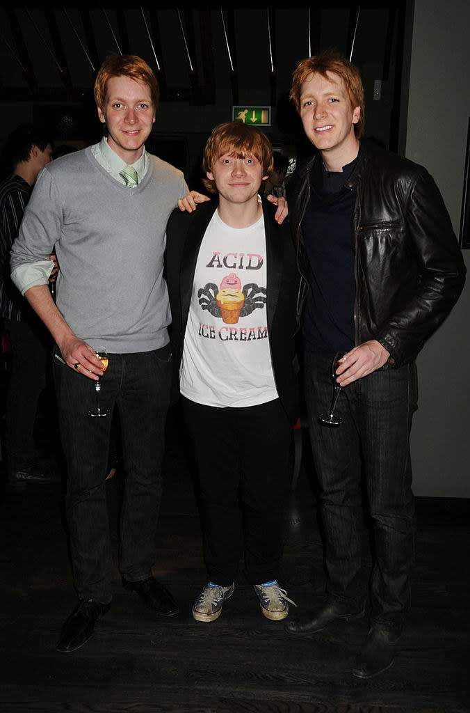 james, oliver, and rupert