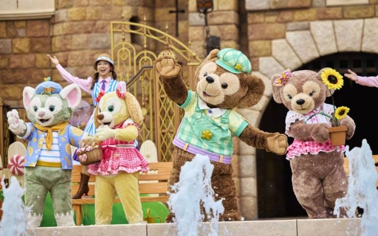 香港迪士尼春日盛事焦點所在必定是Duffy與好友的「快樂分享」小劇場。（圖／香港迪士尼樂園度假區提供，以下同）