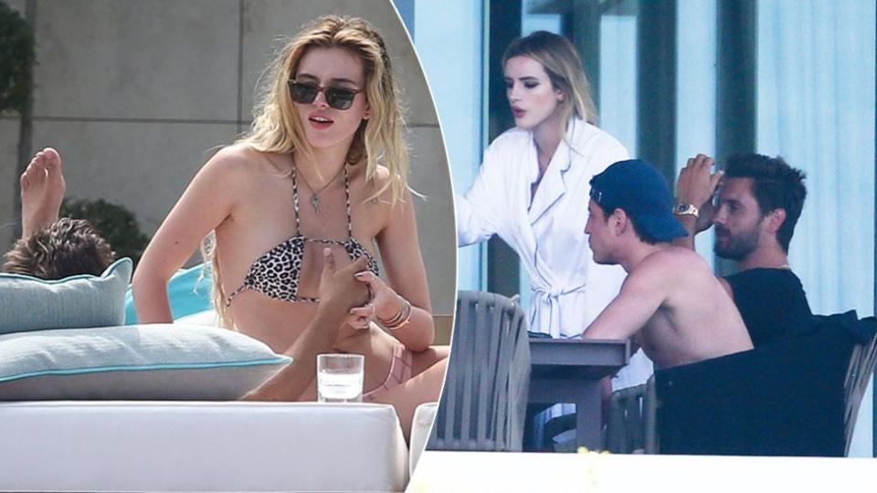 Scott Disick gropes Bella Thorne during Cannes getaway