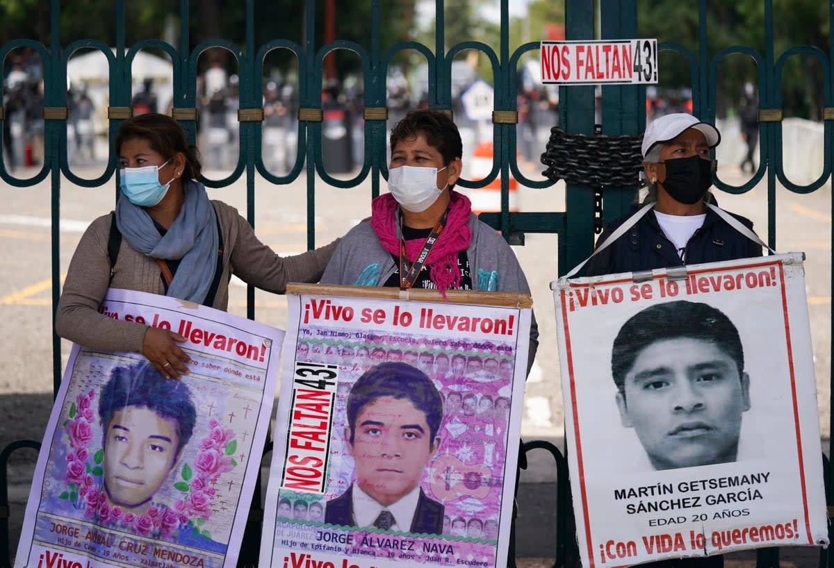 Mexico Missing Students (Copyright 2022 The Associated Press. All rights reserved.)