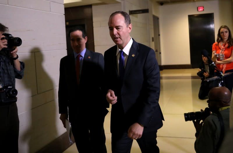 Impeachment hearings at the U.S. Capitol