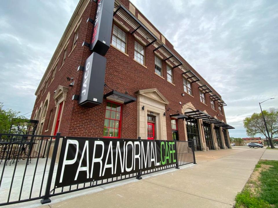 Paranormal Cafe has taken over the cafe space in the FireWorx coworking space at 500 S. Topeka that Sunflower Espresso vacated in February.