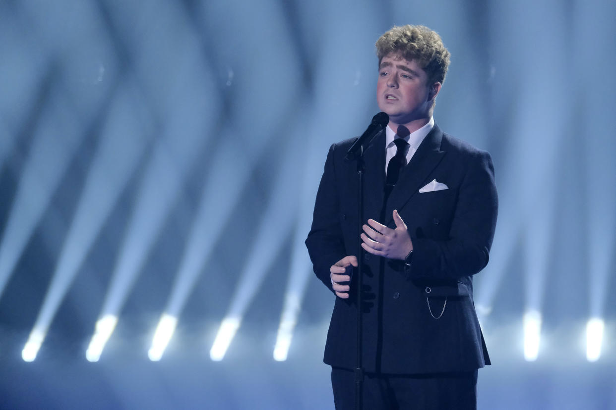 Tom Ball performs on 'America's Got Talent: All-Stars.' (Photo: Trae Patton/NBC via Getty Images)